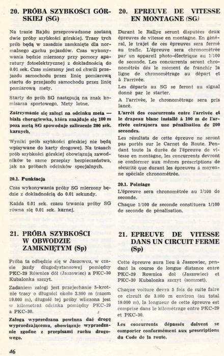Rajd Polski - 1971r.